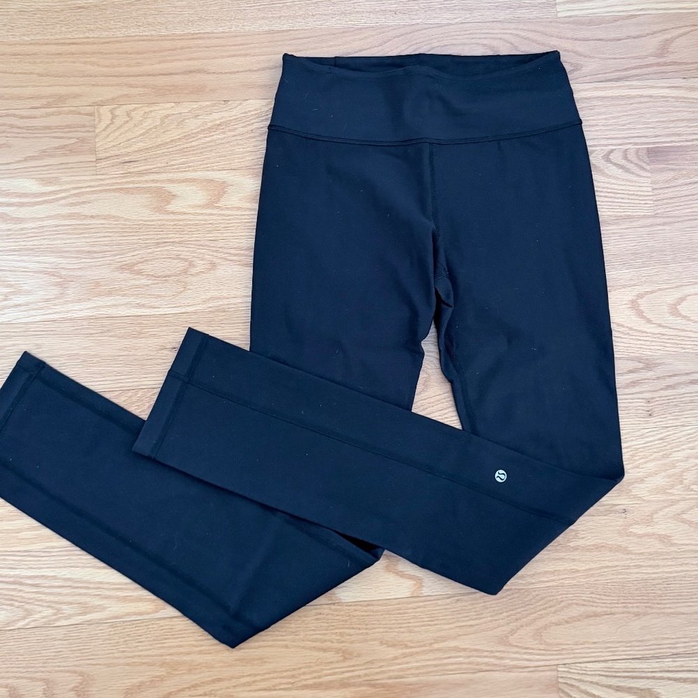 Lululemon RARE *Solid Black Reversible* Skinny Gr… - image 6
